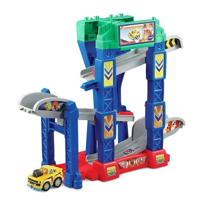 VTech Go! Go! Smart Wheels 4-in-1 Zig-Zag Raceway - English Edition