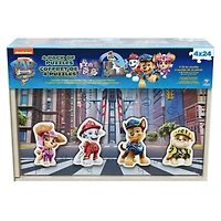 PAW Patrol: The Movie, 4-Pack of Wooden Puzzles, 24-Piece Jigsaw Toy Gift Set with Interchangeable Characters