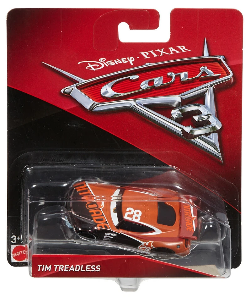 Disney/Pixar Cars 3 Tim Treadless Die-Cast Vehicle - English Edition
