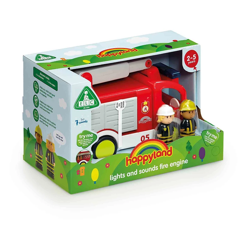 Happyland Lights and Sounds Fire Engine - Édition anglaise - Notre exclusivité