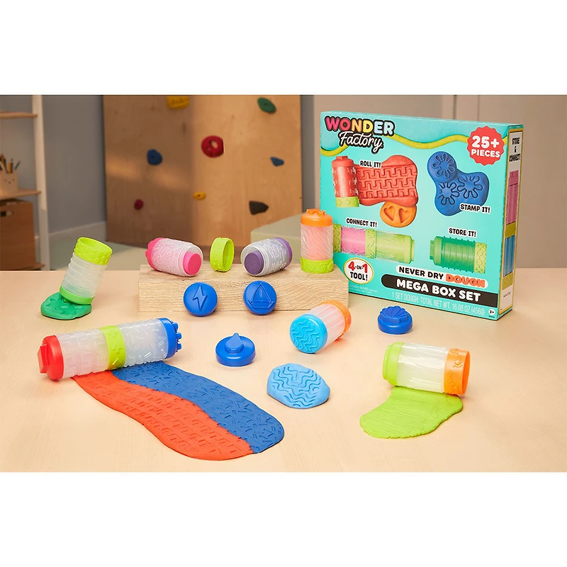 Wonder Factory Never Dry Dough Mega Box Set