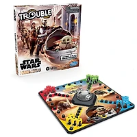 Trouble : édition Star Wars The Mandalorian, jeu de plateau - Édition anglaise