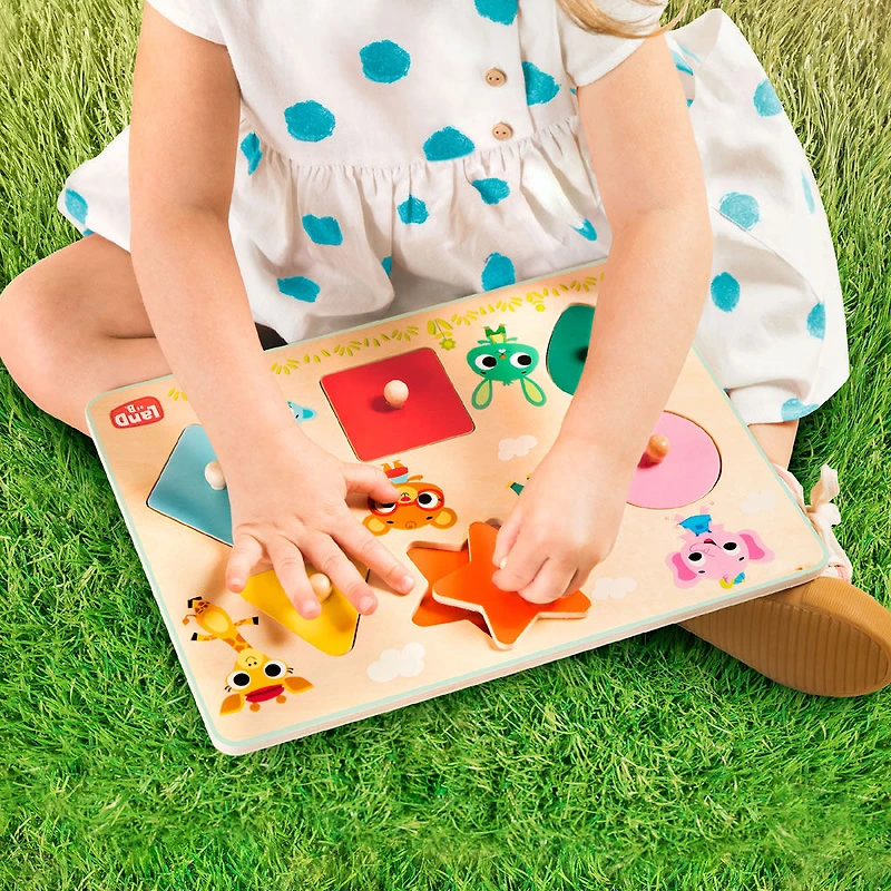 Land of B., Shapely Color Puzzle