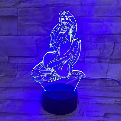 Disney Princess 3D LED Night Light