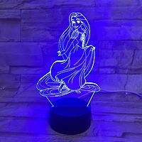 Disney Princess 3D LED Night Light