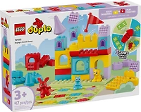 LEGO DUPLO Le Jeu du Château de Hopsy, Jouet de Construction d'Apprentissage par le Jeu, 3 Figurines d'Animaux 10450