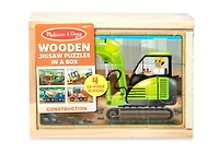 Construction Jigsaw Puzzles in a Box - English Edition