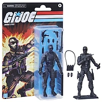 G.I. Joe Classified Series, figurine Snake Eyes de collection avec de nombreux accessoires, emballage classique