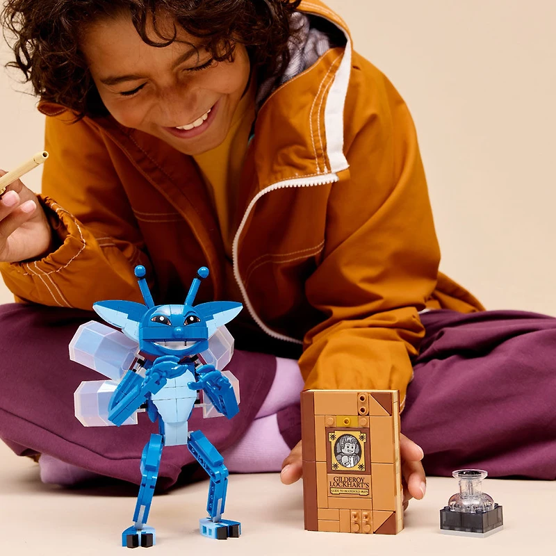 LEGO Harry Potter Le Lutin de Cornouailles, Jouet de Construction à Exposer, Figurine Mobile, Cadeau pour Enfants 76461