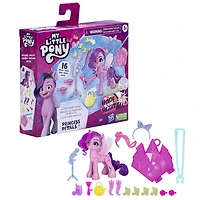 My Little Pony : Marquons les esprits, Princesse Ruby Pétales Magie des marques de beauté, poney de 7,5 cm