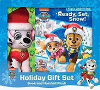 Phoenix - Ready, Set, Snow! Holiday Gift Set - First Look and Find Activity Book with Marshall Plush! - English Edition