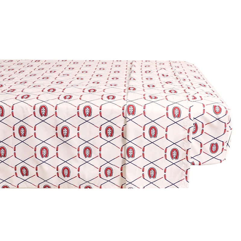 Ensemble de literie simple 4 pièces LNH- Canadiens de Montreal