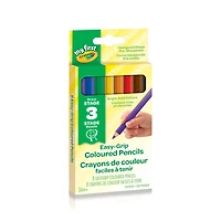 8 crayons de couleur à prise facile Crayola My First