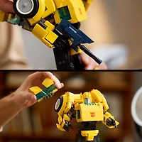 LEGO Icons Transformers Bumblebee Action Figure, Collectible Building Set for Adults,10338