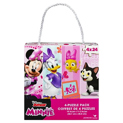 Disney Junior Minnie Mouse - Coffret de 4 casse-têtes