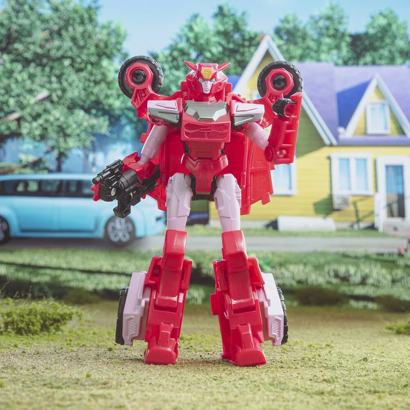 Transformers Toys EarthSpark Warrior Class Elita-1 Action Figure, 5-Inch, Robot Toys