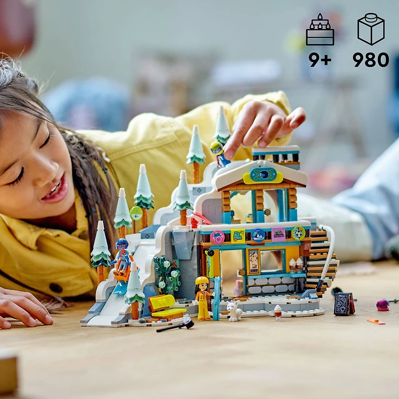 LEGO Friends Les vacances à la station de ski 41756 Ensemble de jeu de construction (980 pièces)