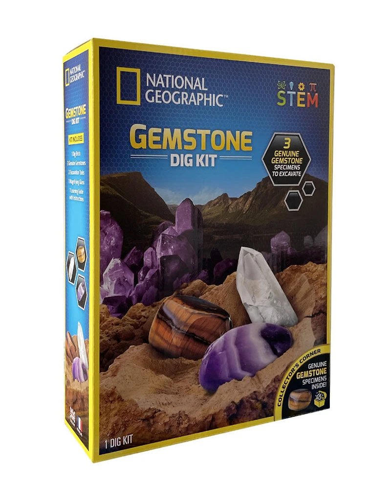 National Geographic Gemstone Dig Kit