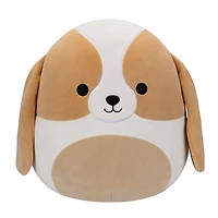 Squishmallows 12" - Adela Brown and White Basset Hound