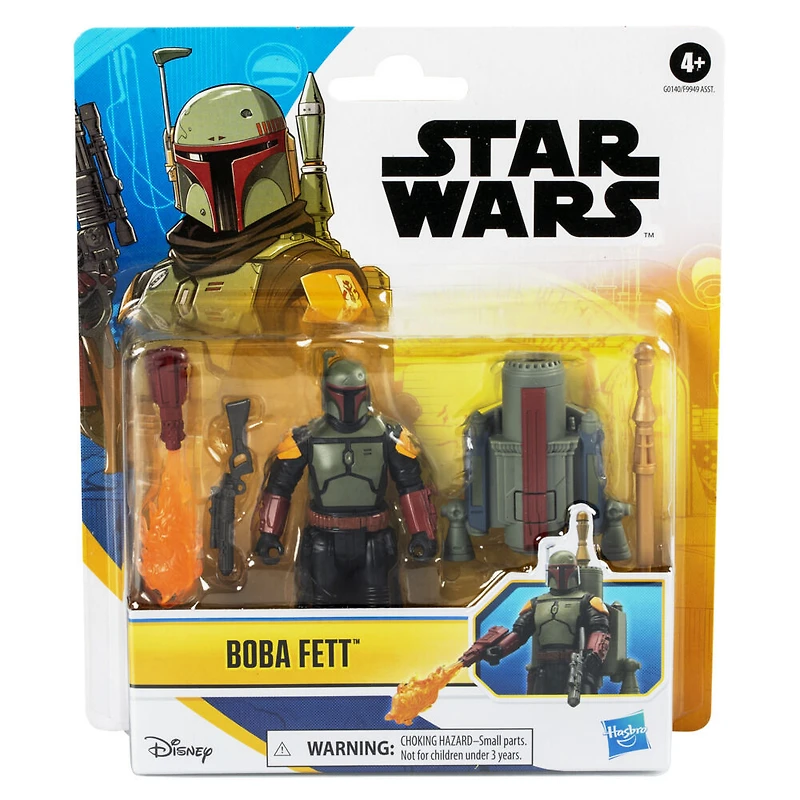 Star Wars Epic Hero Series, figurine Boba Fett de 10 cm avec équipement