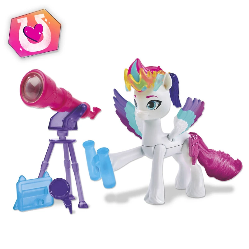 My Little Pony : Marquons les esprits, Zipp Storm Magie des marques de beauté, poney de 7,5 cm