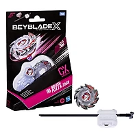 Beyblade X Starter Pack Brush Fox J 9-70GR CX, toupie et lanceur