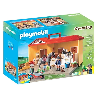 Playmobil - Écurie Transportable