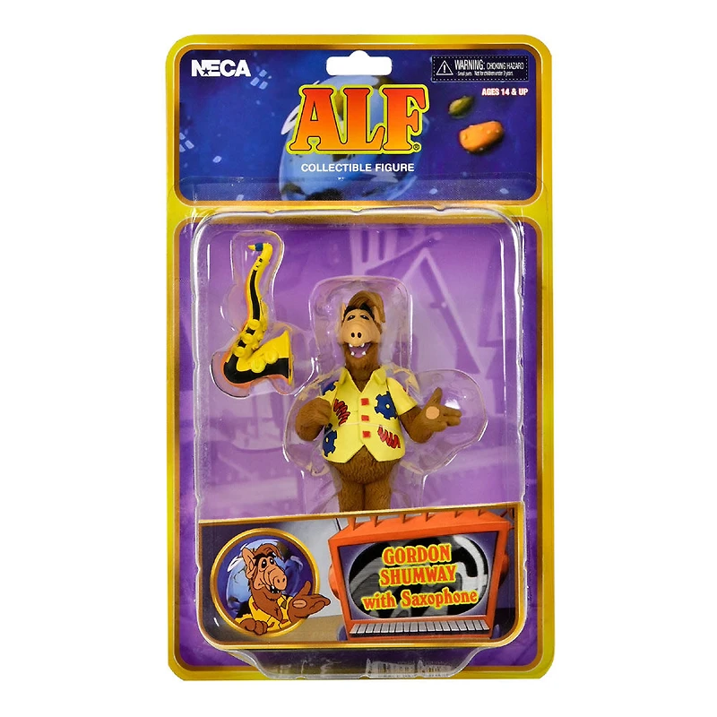 ALF - 6" Scale Action Figure - Toony Classics Alf Saxophone Figure - Édition anglaise - Notre exclusivité