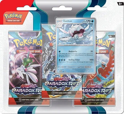 Pokemon S&V4 "Paradox Rift" 3-Pack Blister - English Edition