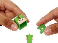 Minecraft Mob Head Minis Alex in Dyed Leather Armor