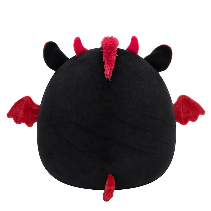 Peluche Squishmallows 12" - Rebecca le diable de Jersey noir et marron