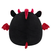 Peluche Squishmallows 12" - Rebecca le diable de Jersey noir et marron