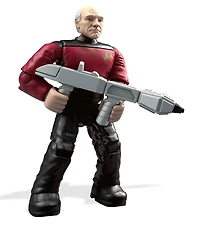 Mega Construx - Héros - Figurine à assembler - Star Trek - Capitaine Picard