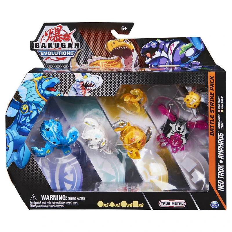 Bakugan Evolutions, Neo Trox and Amphrog Battle Strike Pack