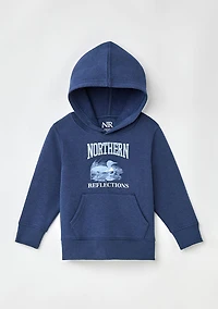 Northern Reflections Iconic Loon Chandail à capuchon Bleu