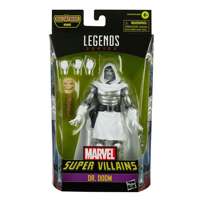 Marvel Legends Series, figurine de collection Dr. Doom de 15 cm avec 4 accessoires