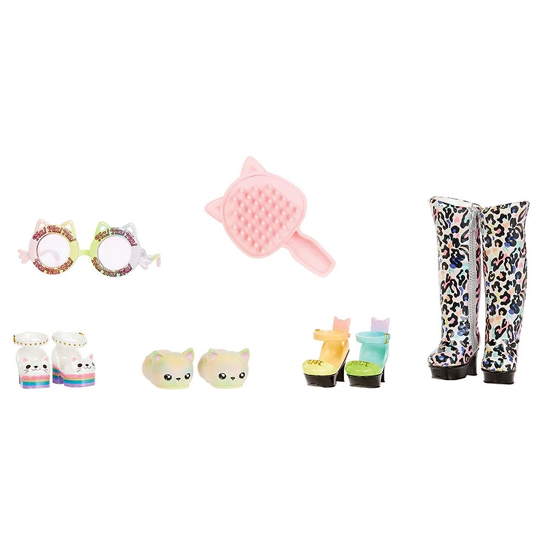 Na! Na! Na! Surprise Ultimate Surprise Rainbow Kitty with New Taller Doll and 100+ Mix & Match Looks