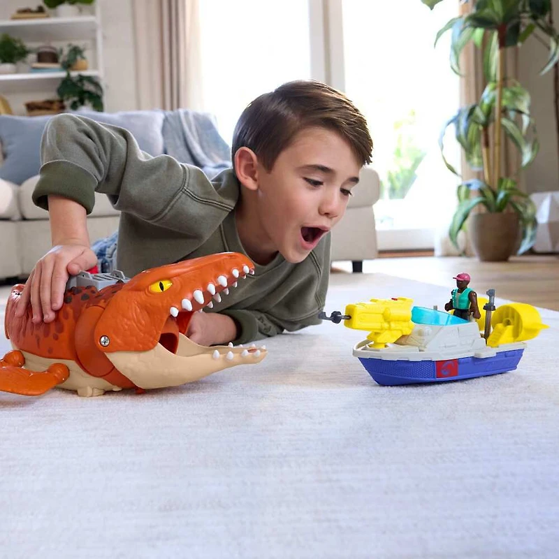 Imaginext-Mosasaure Attaque Aquatique Jurassic World: Renaissance