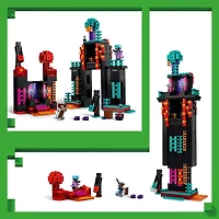 LEGO Minecraft La Tour Enderman, Jouet de Construction pour les Enfants, Cadeau pour Amateur de Jeu Vidéo 21279