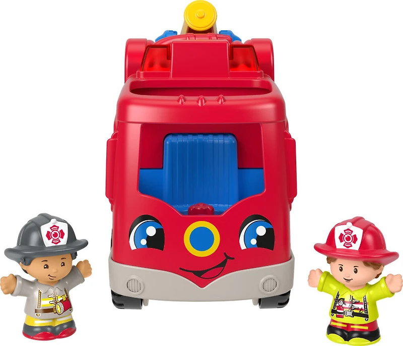 Fisher-Price- Little People-Aider les autres camion de pompiers