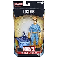 Marvel Legends Series, figurine de collection de 15 cm Marvel's Speedball inspirée des BD classiques avec 1 pièce Build-a-Figure