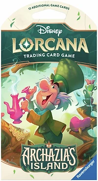 Ravensburger Disney Lorcana TCG: Archazia's Island Assorted Single Booster Pack (12 Cards) - English Edition