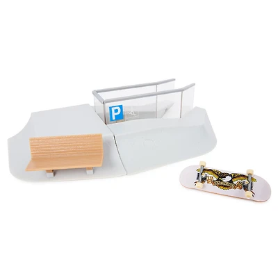 Tech Deck, Build-A-Park World Tour, Landhausplatz (Autriche), Coffret rampe avec fingerboard Signature - Édition anglaise