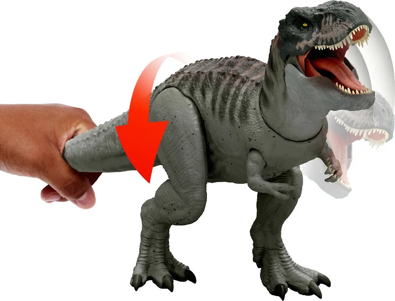 Jurassic World Rebirth Mâchoire Puissante Figurine Tyrannosaure rex