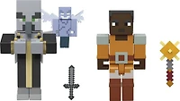 Minecraft- Dungeons - Figurines - Hal et Le Sans-Nom