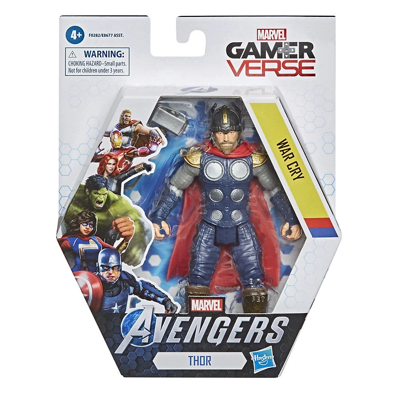 Hasbro Marvel Gamerverse, figurine Thor War Cry