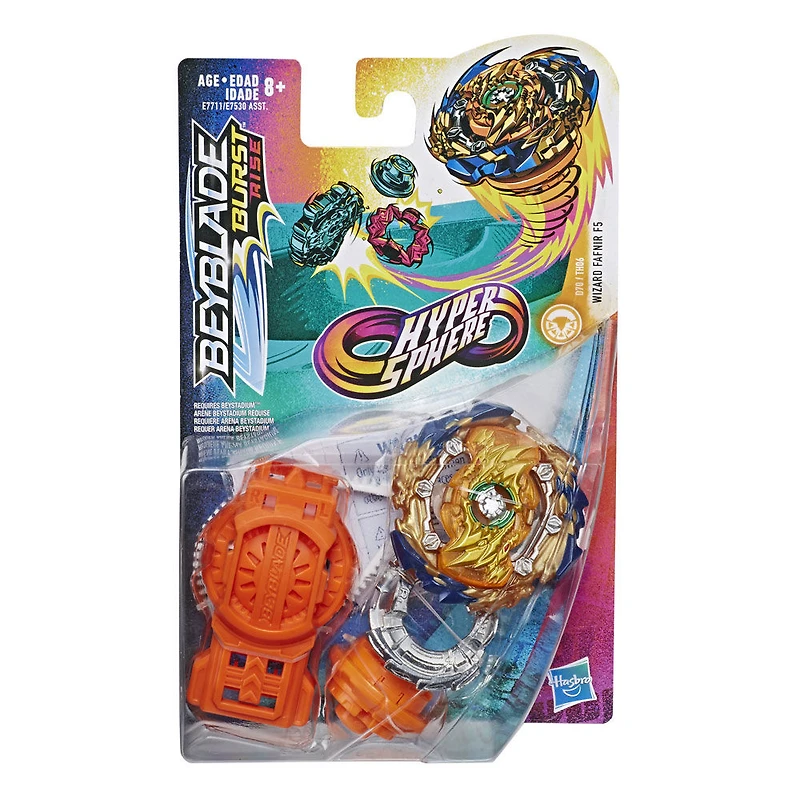 Beyblade Burst Rise Hypersphere Kit de départ Wizard Fafnir F5