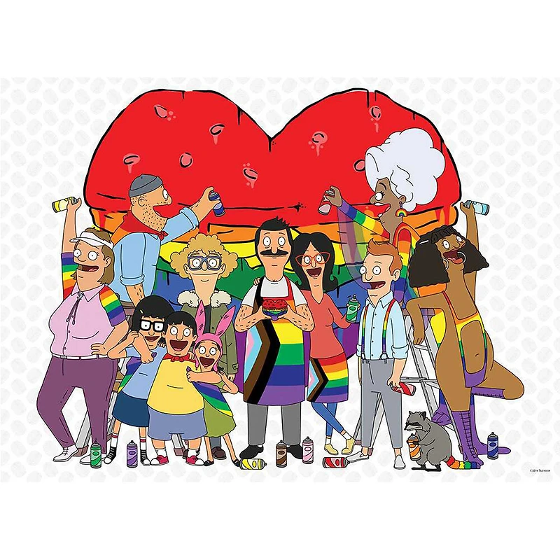 Bob's Burgers "Pride" 1000 Piece Puzzle - English Edition