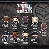 Funko POPMarvel: Falcon and The Winter Soldier - U.S. Agent