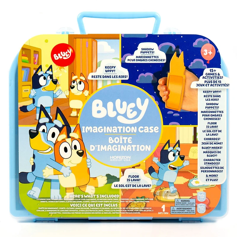 Bluey Imagination Case - English Edition